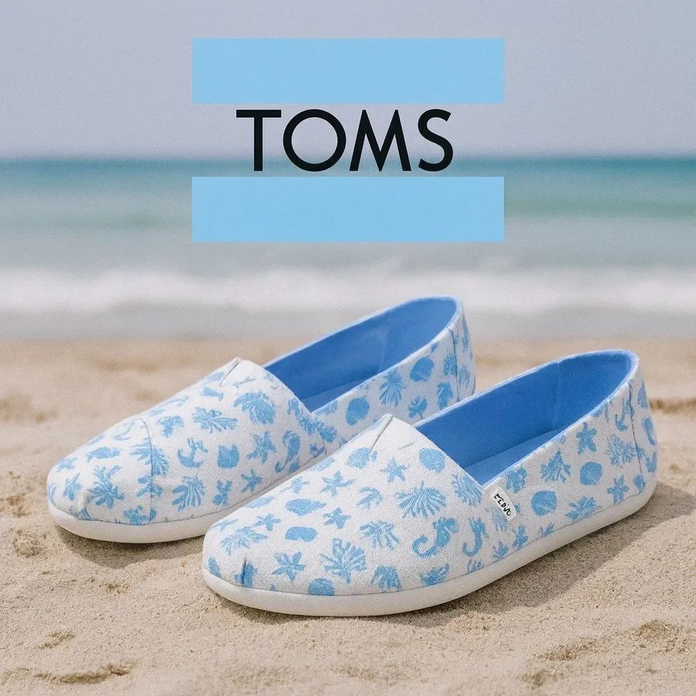 NEW Toms Alpargata Seahorses Ortholite Women's Slip On Shoes Loafers Sneakers